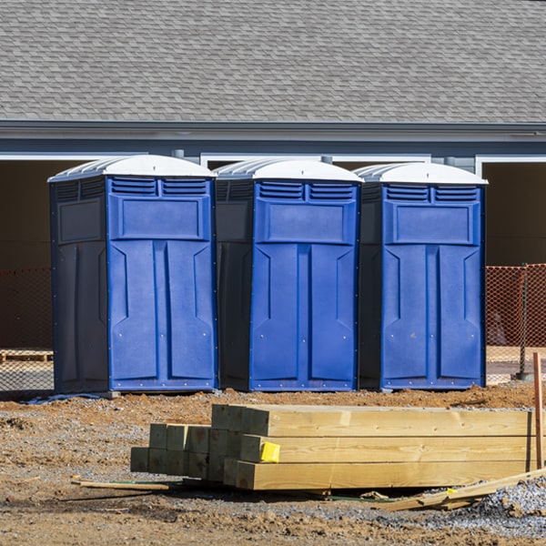 how do you ensure the portable restrooms are secure and safe from vandalism during an event in South Sterling PA